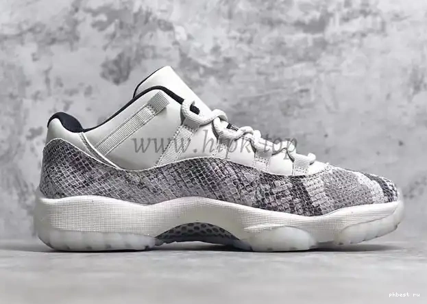 ship 11 Jordan Light to ready PK real Low Snakeskin God snakeskin Retro Bone 0503